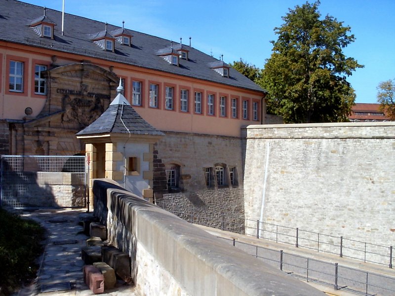 Festung Petersberg in Erfurt, September 2004