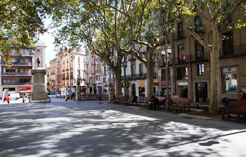 FIGUERES (Provincia de Girona), 28.09.2007, die Rambla