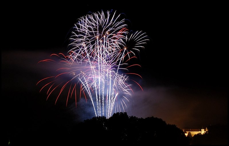 Flammenzauber in Heidenheim(a.d.Brenz). Junli 2008.