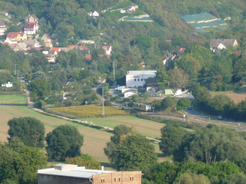 Freyburg (Unstrut) - Blick vom Kloster Zscheiplitz - Foto vom 19.09.2009
