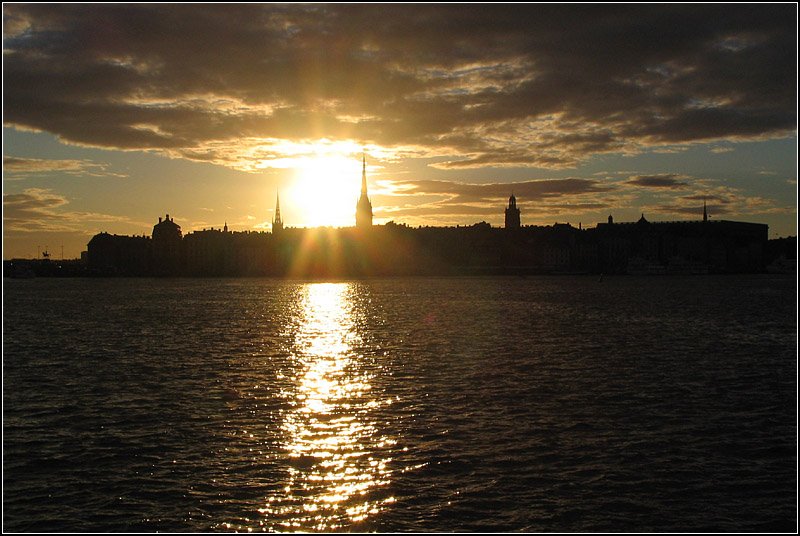 Gamla stan vor der Abendsonne. 18.8.2007 (Jonas)