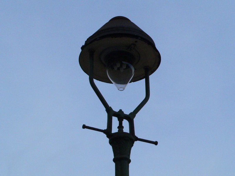 Gaslampen prgen immer noch einen Teil des Stadtbildes in Berlin. Man findet sie sowohl im Ost- als auch Westteil. 17.2.2007