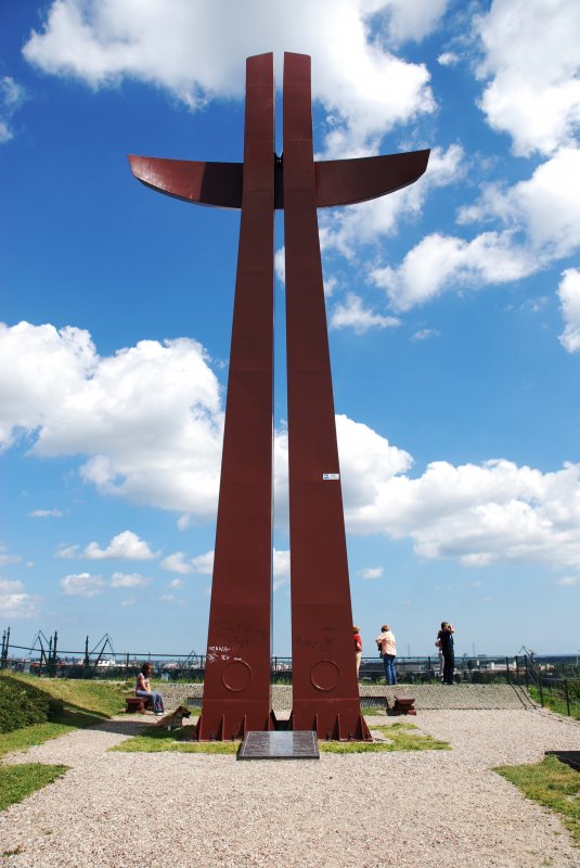 GDAŃSK, 17.06.2007, Denkmal Friedhof der nichtexistierenden Friedhfe