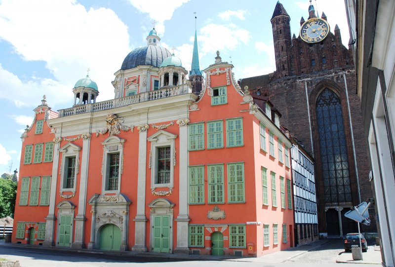 GDAŃSK, 17.06.2007, die Knigskapelle neben der Marienkirche