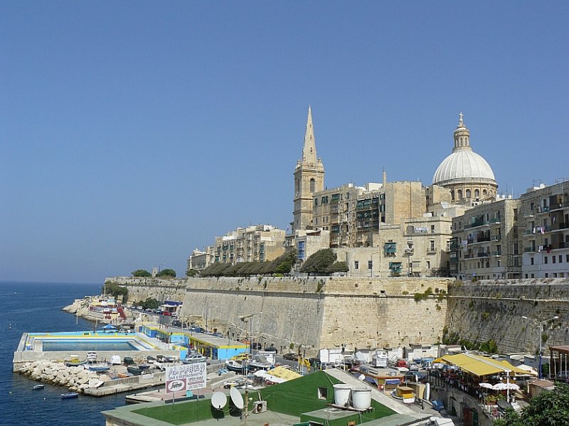Gesicht auf Valletta 
27-08-2007