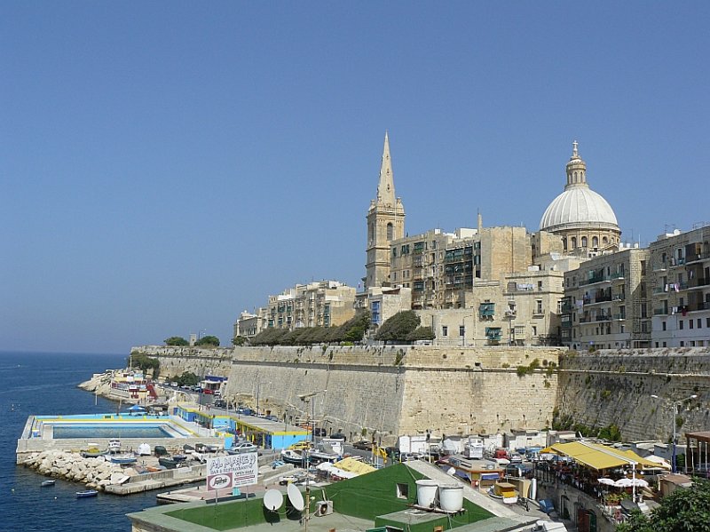 Gesicht auf Valletta 
27-08-2007