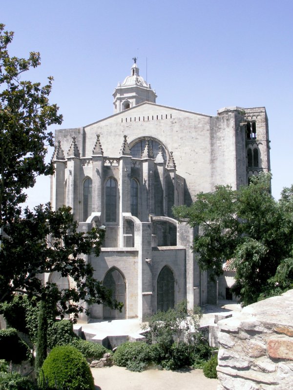 GIRONA (Provincia de Girona), 31.05.2006, Blick auf die Kathedrale
