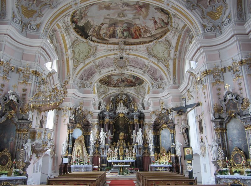 Goetzens kirche,Gotzens Pfarrkirche St Peter Und Paul Rokoko Stuck Und Fresken Von M Staedte Fotos De