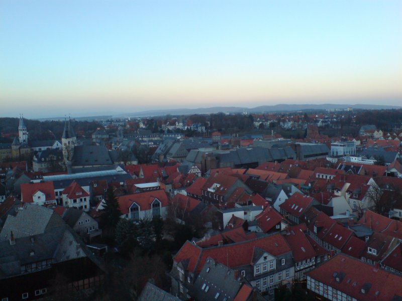 Goslar. Blick vom Turm der Marktkirche