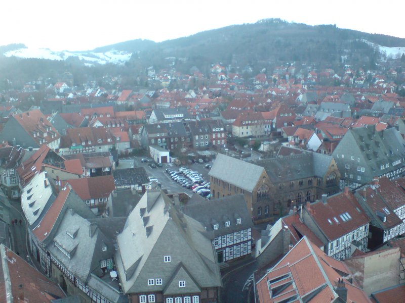 Goslar. Blick vom Turm der Marktkirche