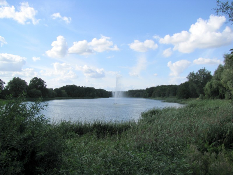 Grevesmhlen, Vielbecker See mit Fonthne, 09.08.2008