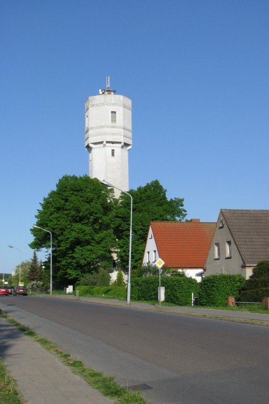 Grevesmhlen, Wasserturm an der Wismarschen Strae, 13.05.2008