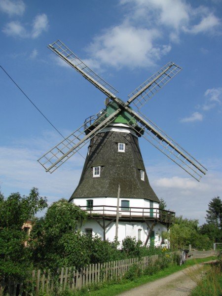 Grevesmhlen, Windmhle an der Sandstrae 09.09.2008