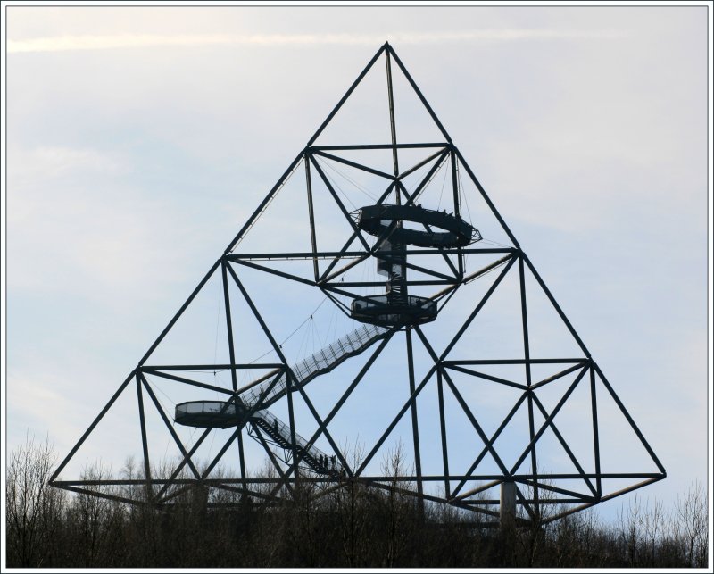  Haldenereignis Emscherblick  - der Tetraeder in Bottrop. Landmarke und Wegpunkt auf der Route der Industriekultur... http://www.route-industriekultur.de/