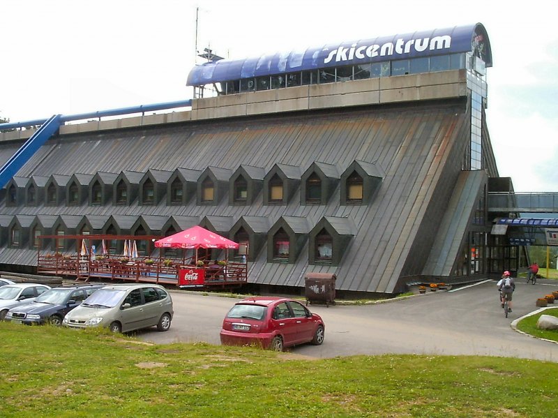 Harrachov, Skizentrum im Sommer 2004
