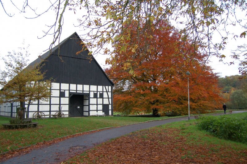 Herbstimpression am Haus Kemnade