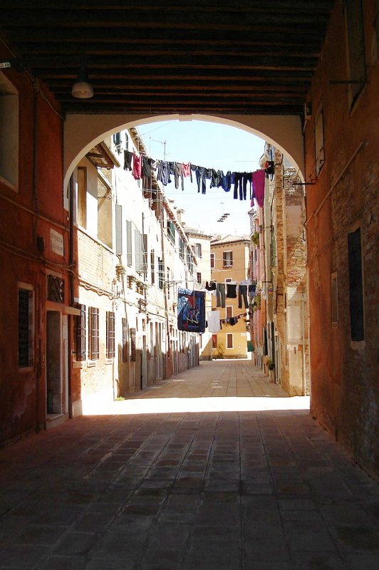 Hinterhofromantik in Venedig   28.05.09
