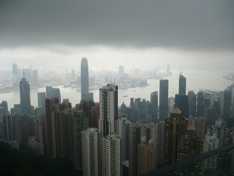 Hong Kong Island bei hbsch-hsslichem Wetter. 09/2007
