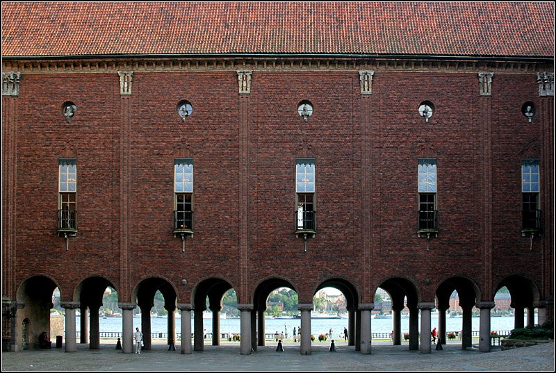 Im Innenhof des Stadhuset. 20.7.2007 (Matthias)