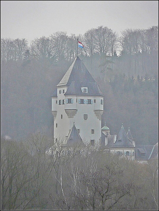 In dieser bescheidenen Htte in Colmar-Berg wohnt unser Groherzog.25.01.09 (Jeanny)