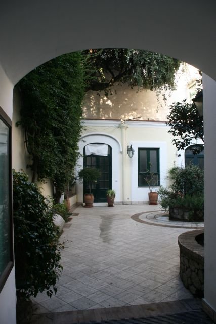 In einem Hinterhof in Capri Centro; 20.01.2008