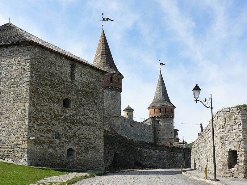 Kamianets-Podilsky in Ukraine 11-09-2007.