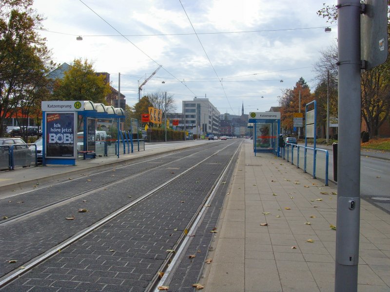 Kassel - Haltestelle KATZENSPRUNG (2008)