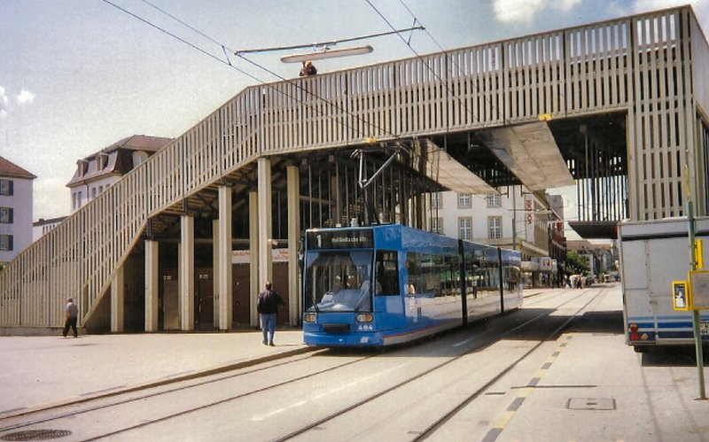 Kassel, inzwischen nicht mehr vorhandene DOCUMENTA-Brcke, 2004