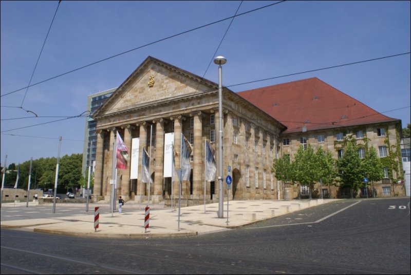 Kassel - Stadthalle, die Halle wurde zwischen 1911 und 1914 erbaut.