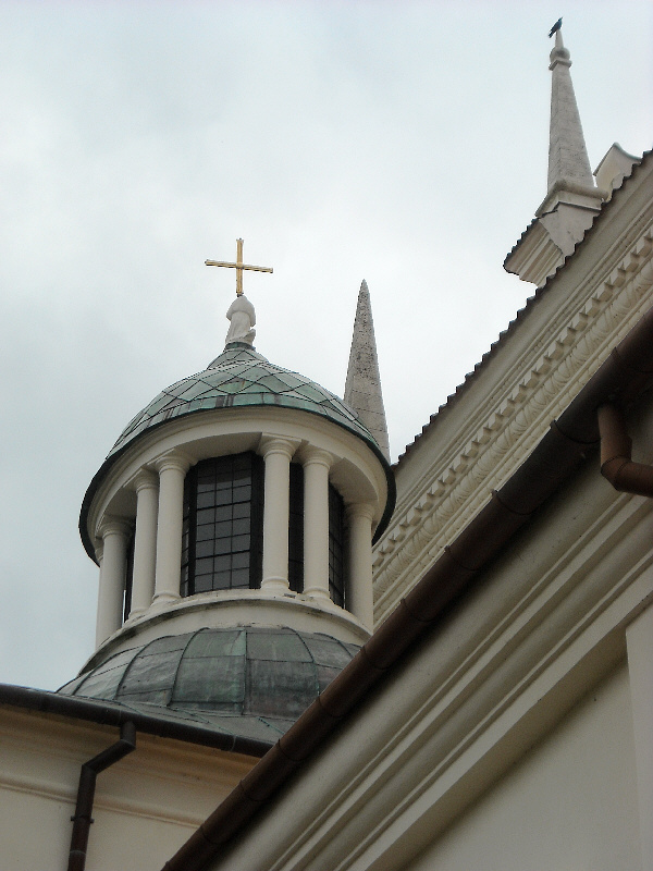 Kazimierz Dolny - Die Pfarkirche 08.2009.