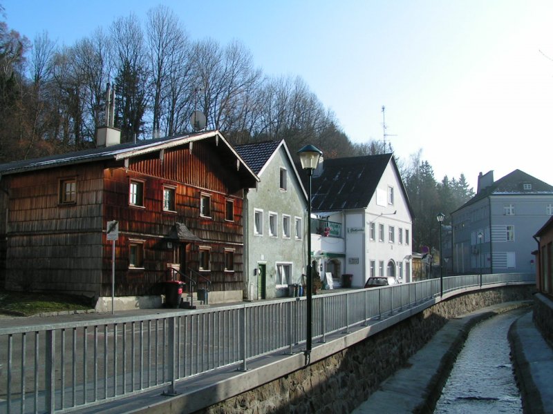 Kellergasse mit dem Bchlein Breitsach; 071226