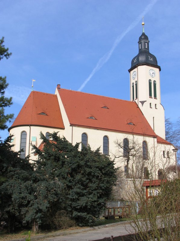 Kirche Pesterwitz (Stadt Freital, Weieritzkreis); 23.02.2008
