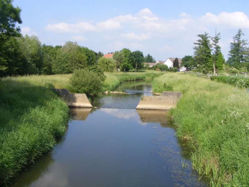Kiverbach in Bruchmhlen bei Melle Landkreis Osnabrck 
im Sommer 2008.