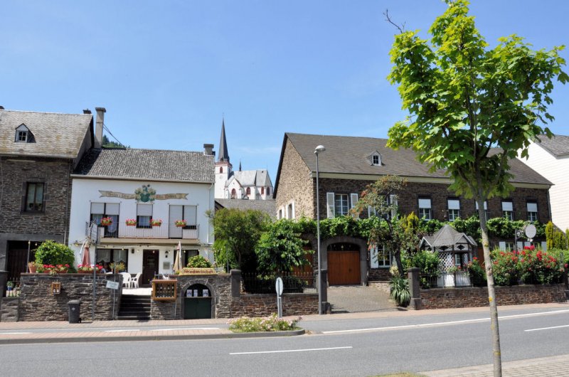 Klotten ( 3 km bis Cochem ) - Mosel Uferstrasse - 24.06.2009