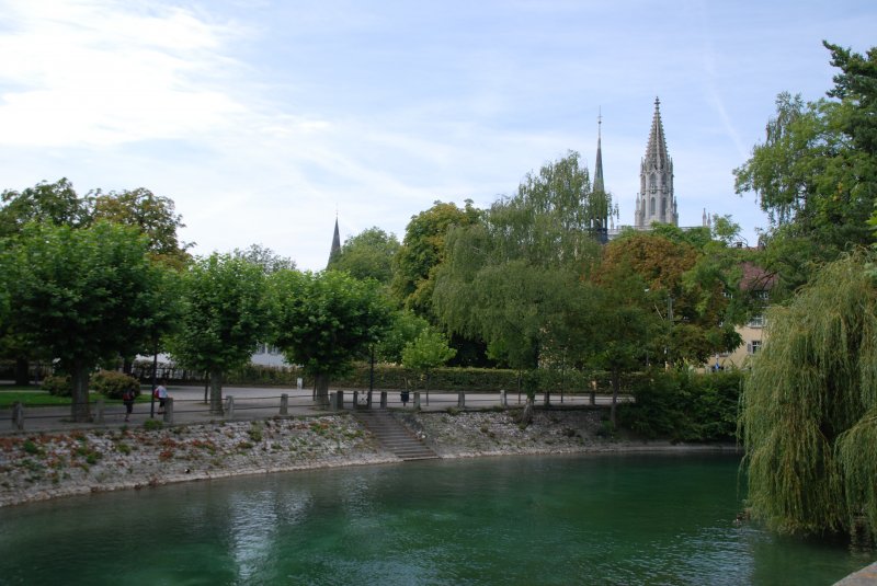 KONSTANZ (Landkreis Konstanz), 03.09.2008, Blick auf das Mnster