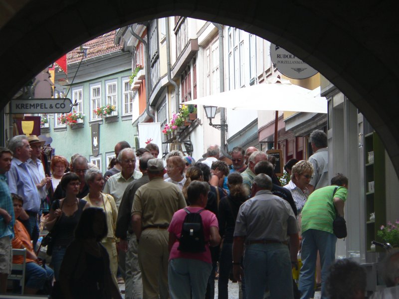 Krmerbrcke am Wochenende. Juni 2007