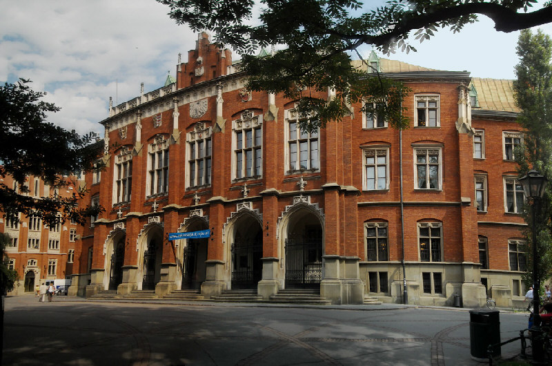 Krakow 08.2009. Uniwersytet Jagielonski Colegium Novum