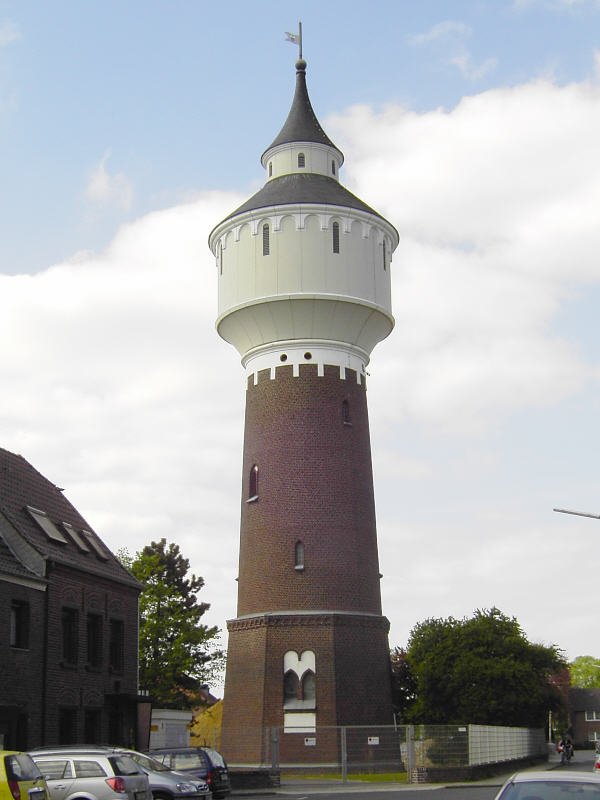 Krefeld-Hls: Der kleine Wasserturm ( Trmchen ), Ccilienstr.
