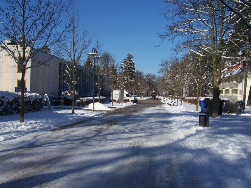 Kurpark vor der Therme Aufgenommen 17 Februar 09