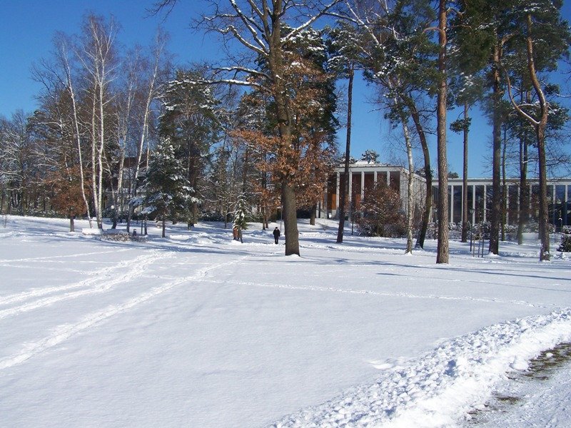Kurpark im Winter Aufgenommen am 17 Februar 09