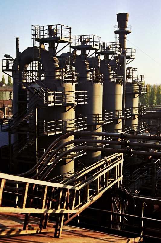 Landschaftspark Duisburg Nord: Gasreinigung (Oktober 1994)