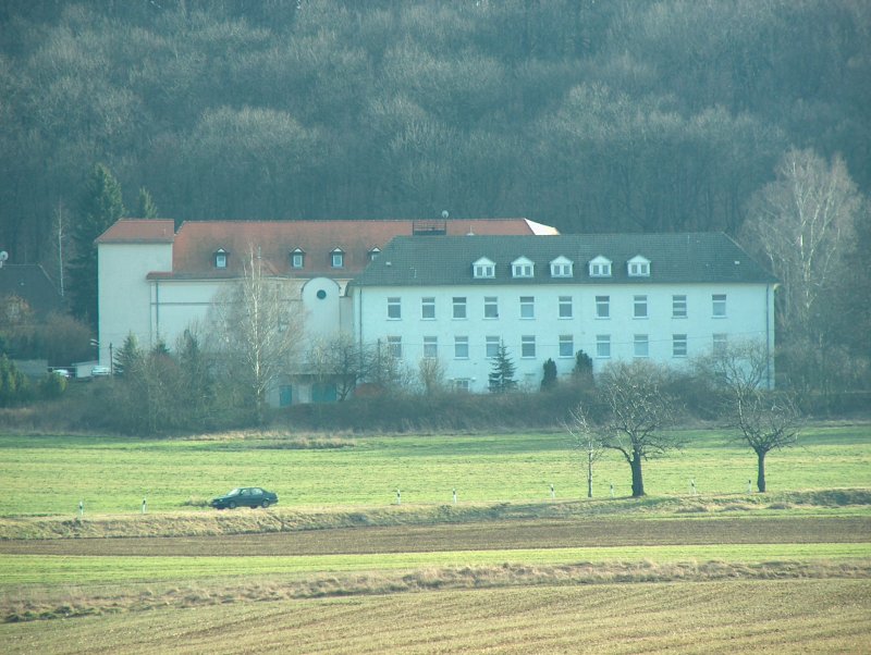 Laucha an der Unstrut - Das Kreiskrankenhaus an der Hirschrodaer Strae - Foto vom 04.03.2004