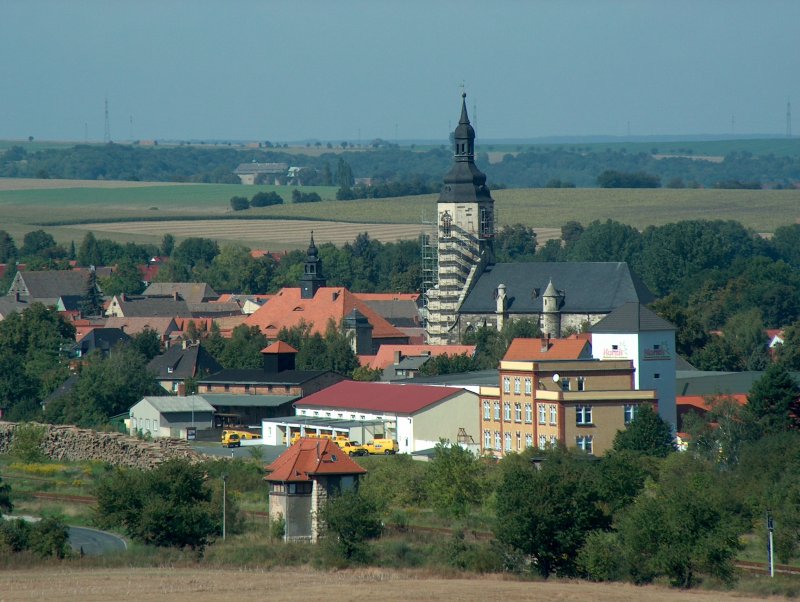 Laucha - Blick vom Ennsberg - am 23.10.2006