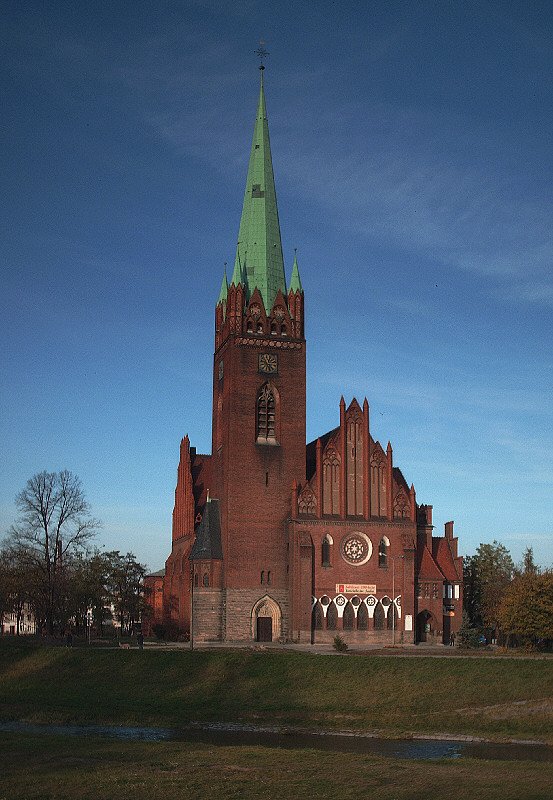 Legnica 01.11.2008.- Kosciol Sw.Jacka / St. Jacek Kirche (damals Kaiser-Friedrich-Gedchniskirche)