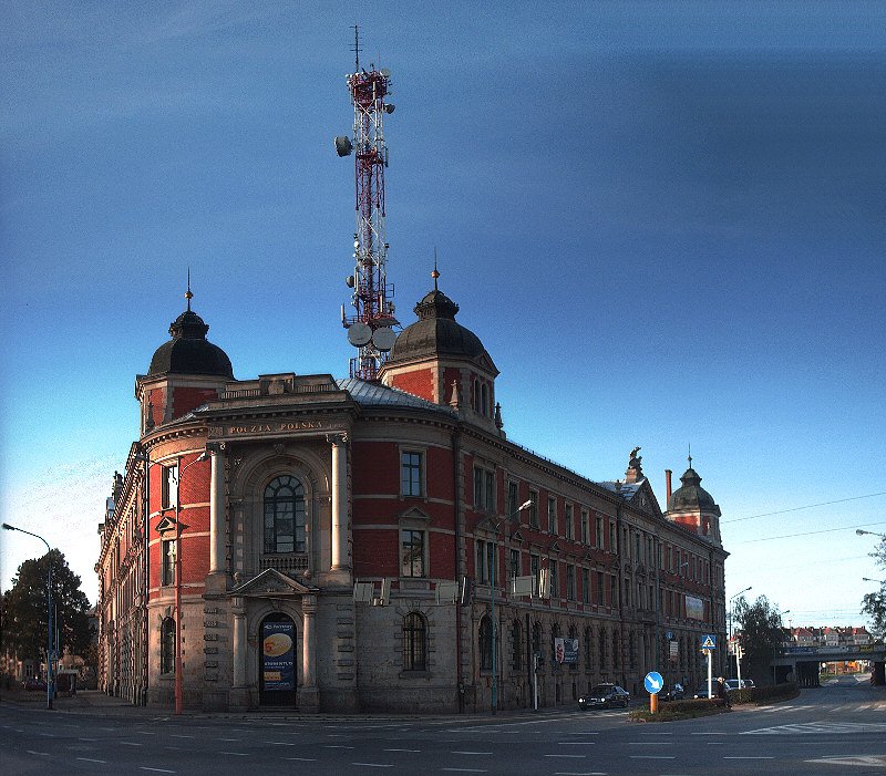 Legnica 01.11.2008.Poczta glowna / Liegnitz Hauptpost