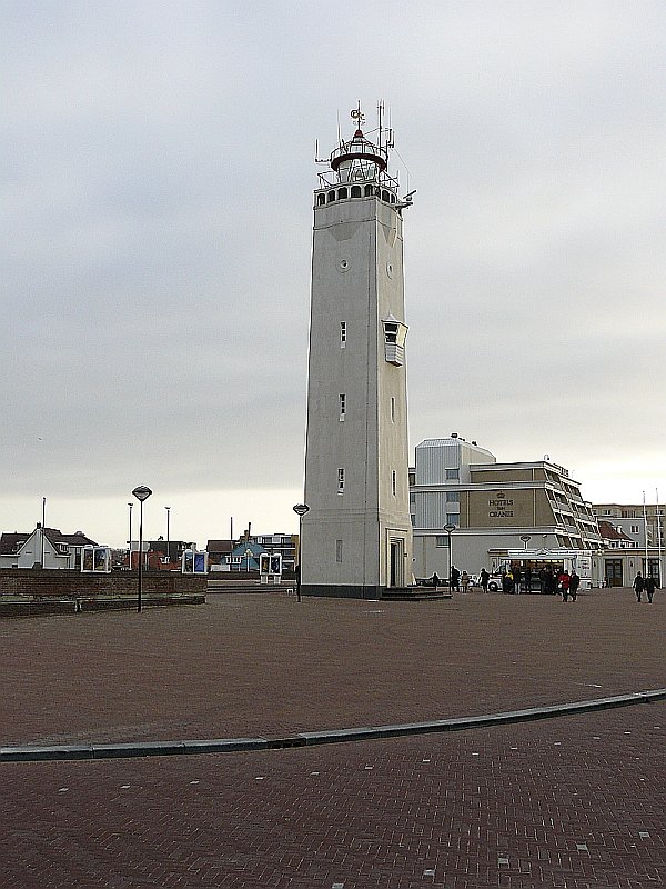 Leuchtturm von Noordwijk 27-01-2008.