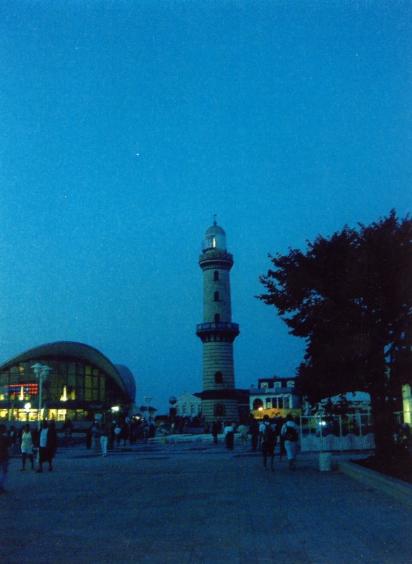 Leuchtturm Rostock-Warnemnde, Sommer 2003