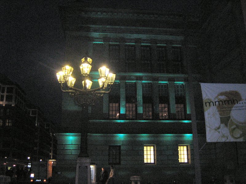 Lichtfestival 2008 Berlin - Gendarmenmarkt, Okt. 2008