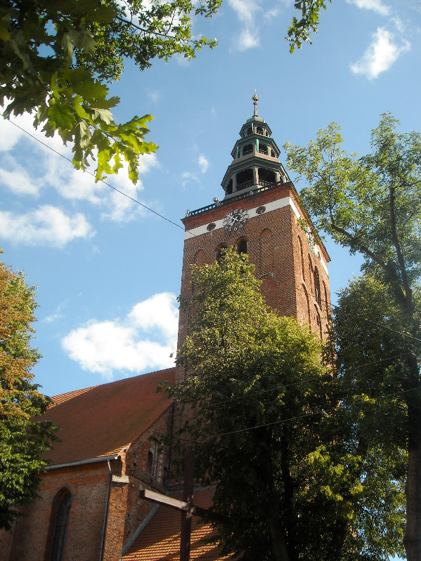 Lidzbark Warminski / Heilsberg 08.2009. kosciol Sw. Piotra i Pawla / St. Peter und Paul Kirche