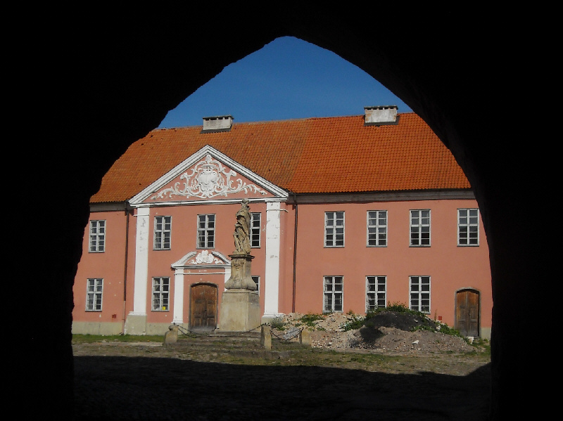 Lidzbark Warminski / Heilsberg 08.2009. Schlosseingang/ Wejscie do zamku